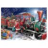 Christmas Santa Claus Train Diamond Painting Kit - DIY