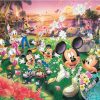 Mickey And Minnie Hawaii Diamond Painting Kit - DIY