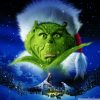 Grinch Christmas Night Diamond Painting Kit - DIY