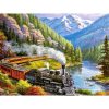 Train Landscape Diamond Painting Kit - DIY